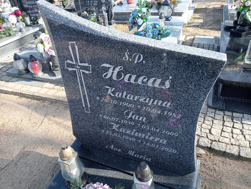 Grób Jan Hacaś