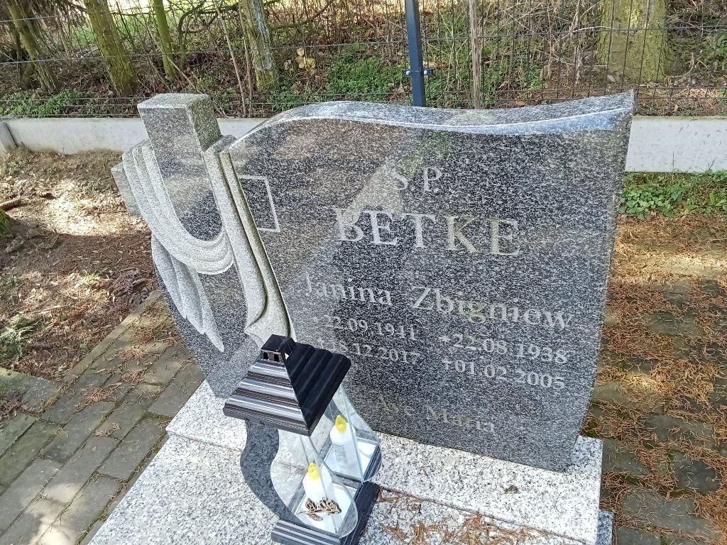 Grób Zbigniew Betke