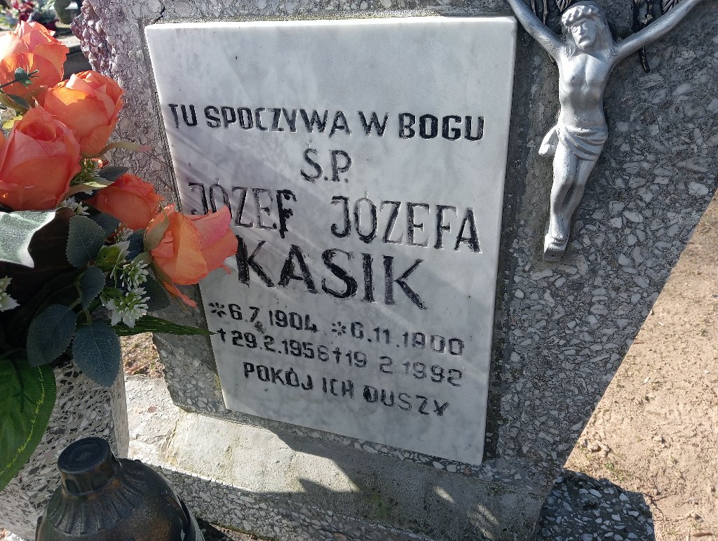Grób Józef Kasik