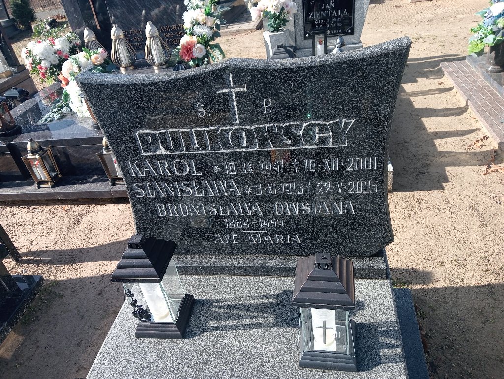 Grób Stanisława Pulikowska