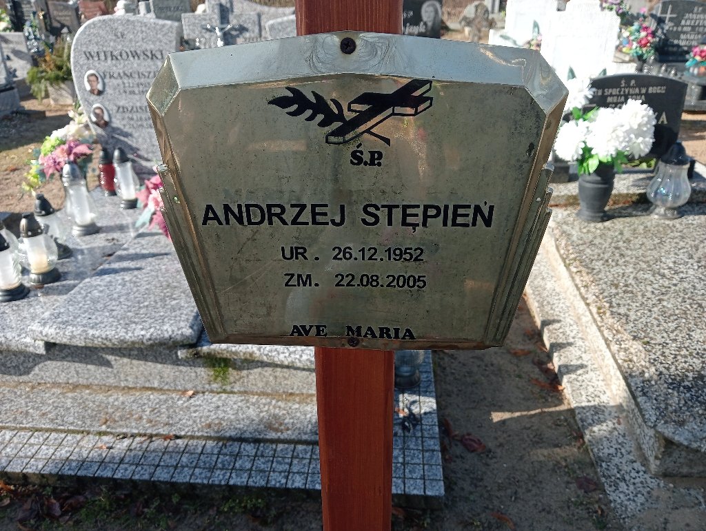 Grób Andrzej Stępień