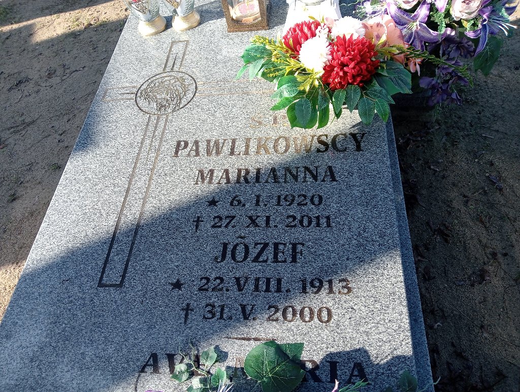Grób Józef Pawlikowski