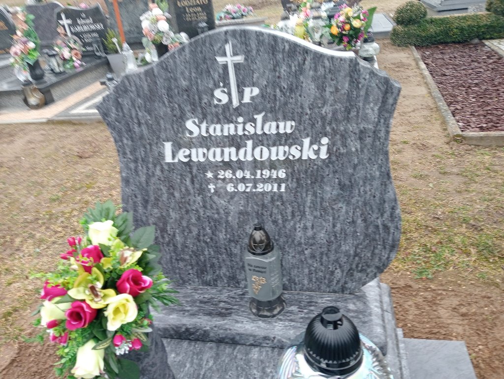 Grób Stanisław Lewandowski
