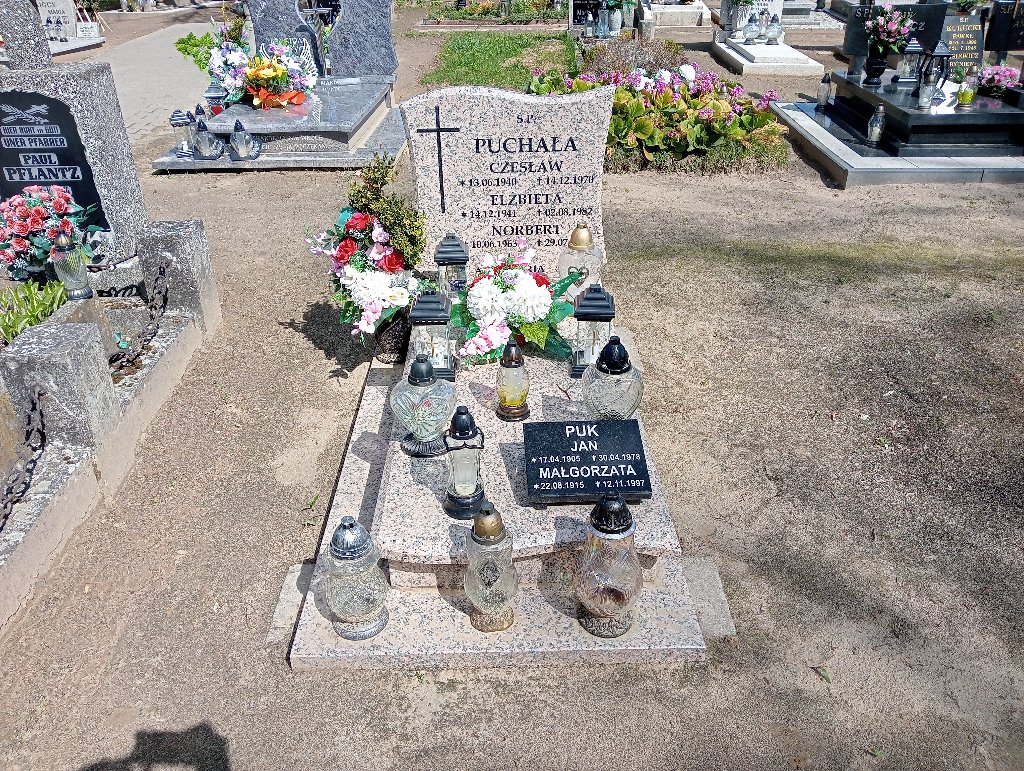 Grób Małgorzata Puk
