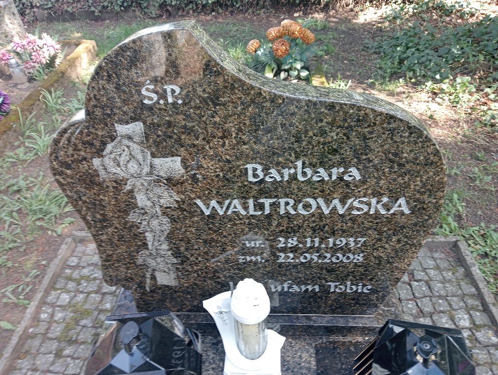 Grób Barbara Waltrowska